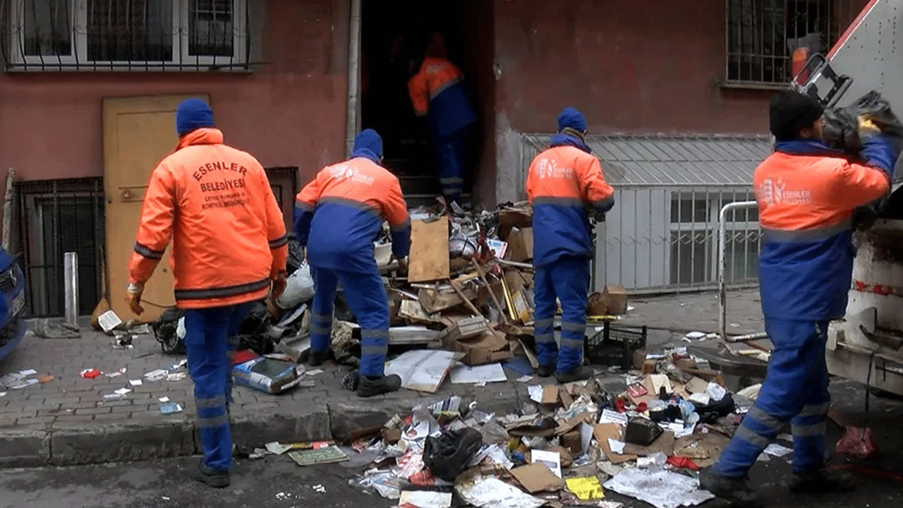 İnanılır gibi değil! Esenler'deki evden çıkanlar şoke etti
