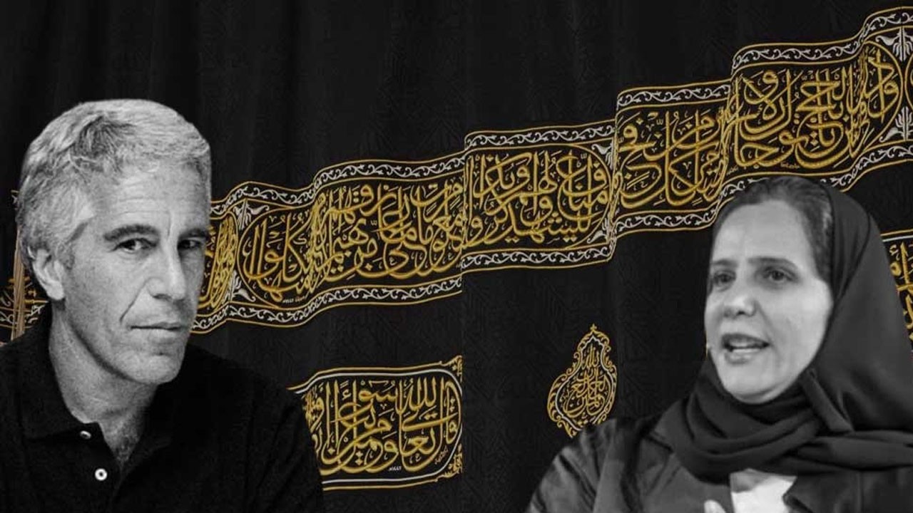 İnanılması zor skandal! Epstein’e Kâbe örtüsü gönderilmiş
