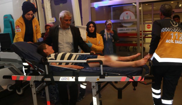 İnanılmaz olay! Çocuğun üzerinden...