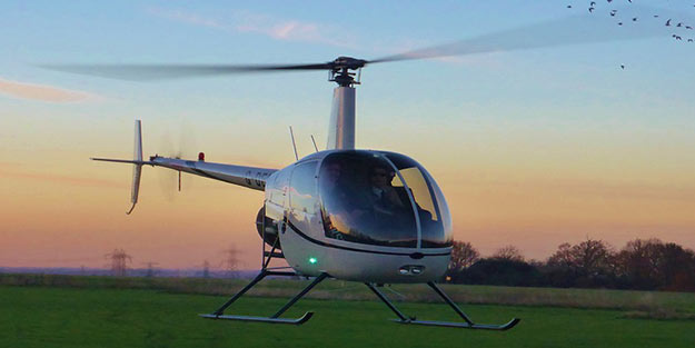 İnanılmaz olay! Kamyon kasasında kaçak helikopter ele geçirildi