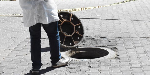 İnanılmaz olay! Kanalizasyondan el bombası çıktı