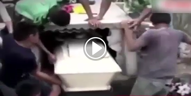 İnanılmaz olay! 'Mezardan çığlık sesleri geliyor'