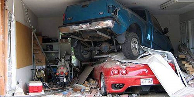 İnanılmaz trafik kazaları! - FOTO