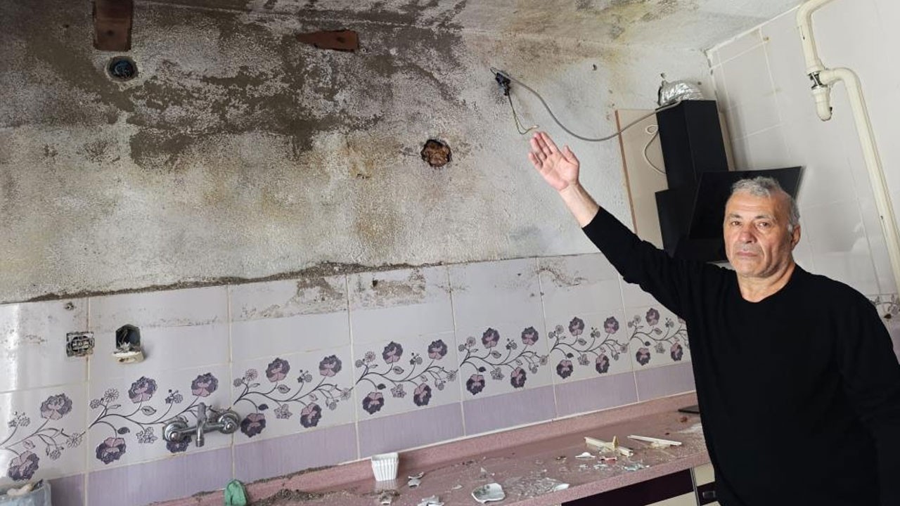 İnat etti tadilat yapmadı! Düşen mutfak dolabı evi harabeye çevirdi