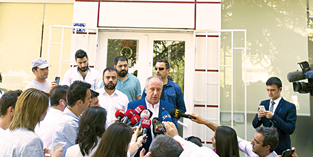 İnce erken havlu attı