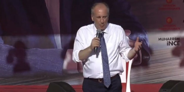 İnce'den zeka dolu espri! Mizah yerlerde