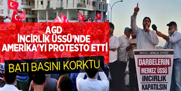 İncirlik Üssü'nden zalimlere öyle bir seslendi ki...