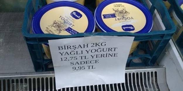 İndirim yapılan ürünün son kullanma tarihini sildiler! Sorumlusu Birşah mı A101 mi?