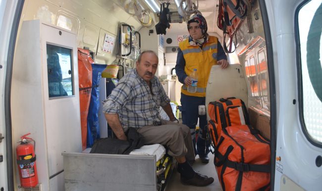 İnebolu'da trafik kazası: 1 yaralı