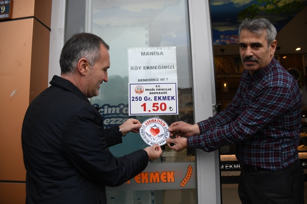 İnegöl’de askıda iyilik çemberi genişliyor 