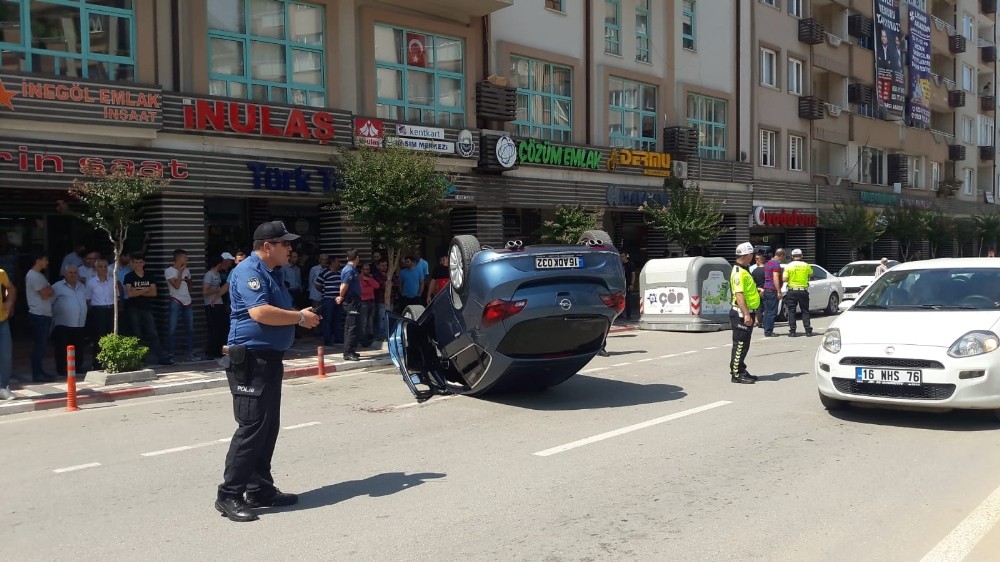 İnegöl’de faciadan dönüldü 