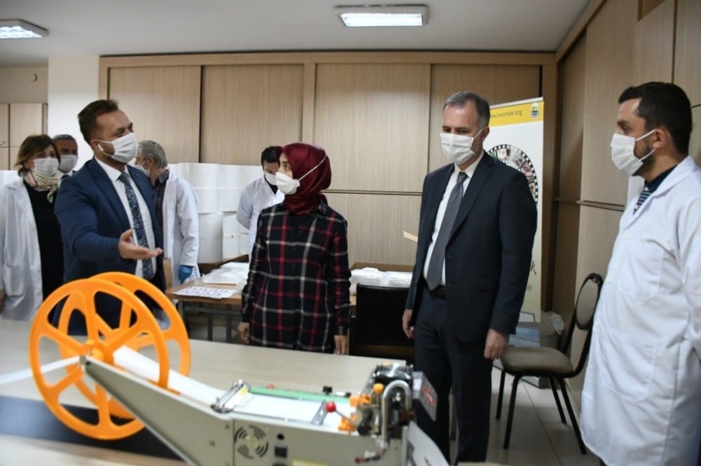 İnegöl’de hedef 1 milyon maske 