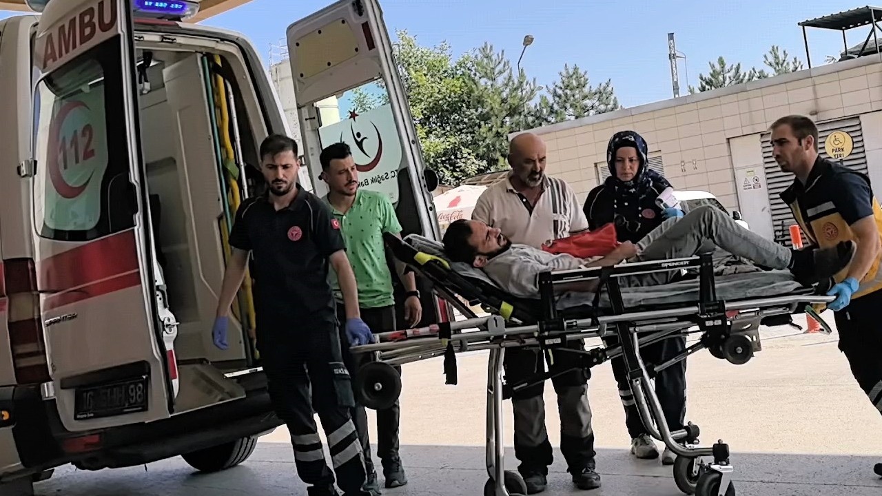 İnegöl'de su fabrikasında iş kazası