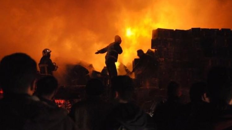 İnegöl’deki yangın!