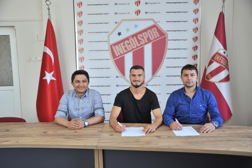 İnegölspor’a gurbetçi orta saha oyuncusu 