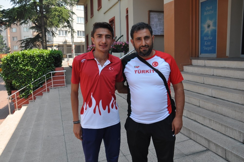 İnegöl’ü atlet Türkiye’yi temsil edecek 