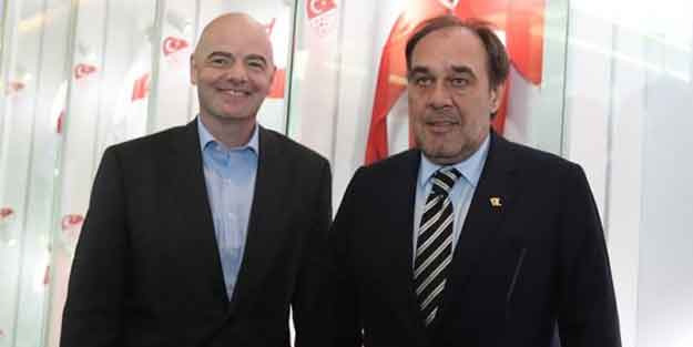 Infantino'dan Demirören açıklaması