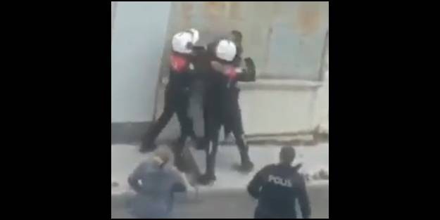 İnfiale neden olan görüntüler için valilikten flaş açıklama! 1 polis görevden uzaklaştırıldı