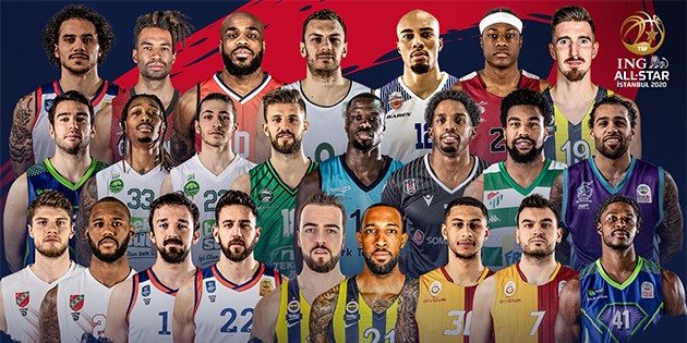 ING All Star 2020’de yer alacak basketbolcular belli oldu 