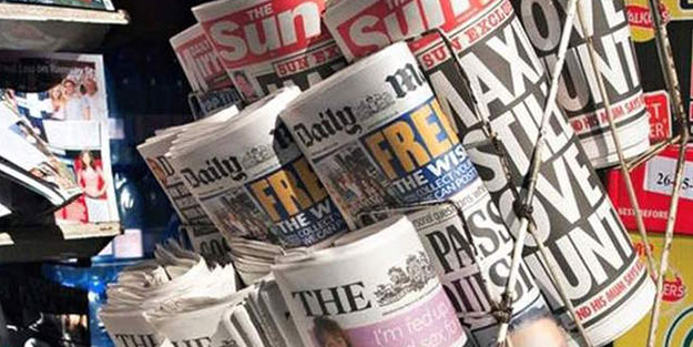 İngiliz basını koronavirüs için alınan tedbiri böyle duyurdu: Özgürlüğün sonu