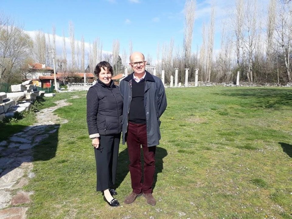 İngiliz Büyükelçisi Aizonai Antik Kenti’ne hayran kaldı 