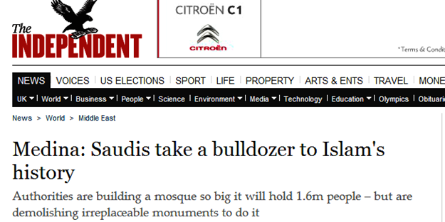 İngiliz gazetesi Mescid-i Nebevi'yi niçin savunur?