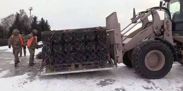 İngiliz silahları Ukrayna'ya ulaştı