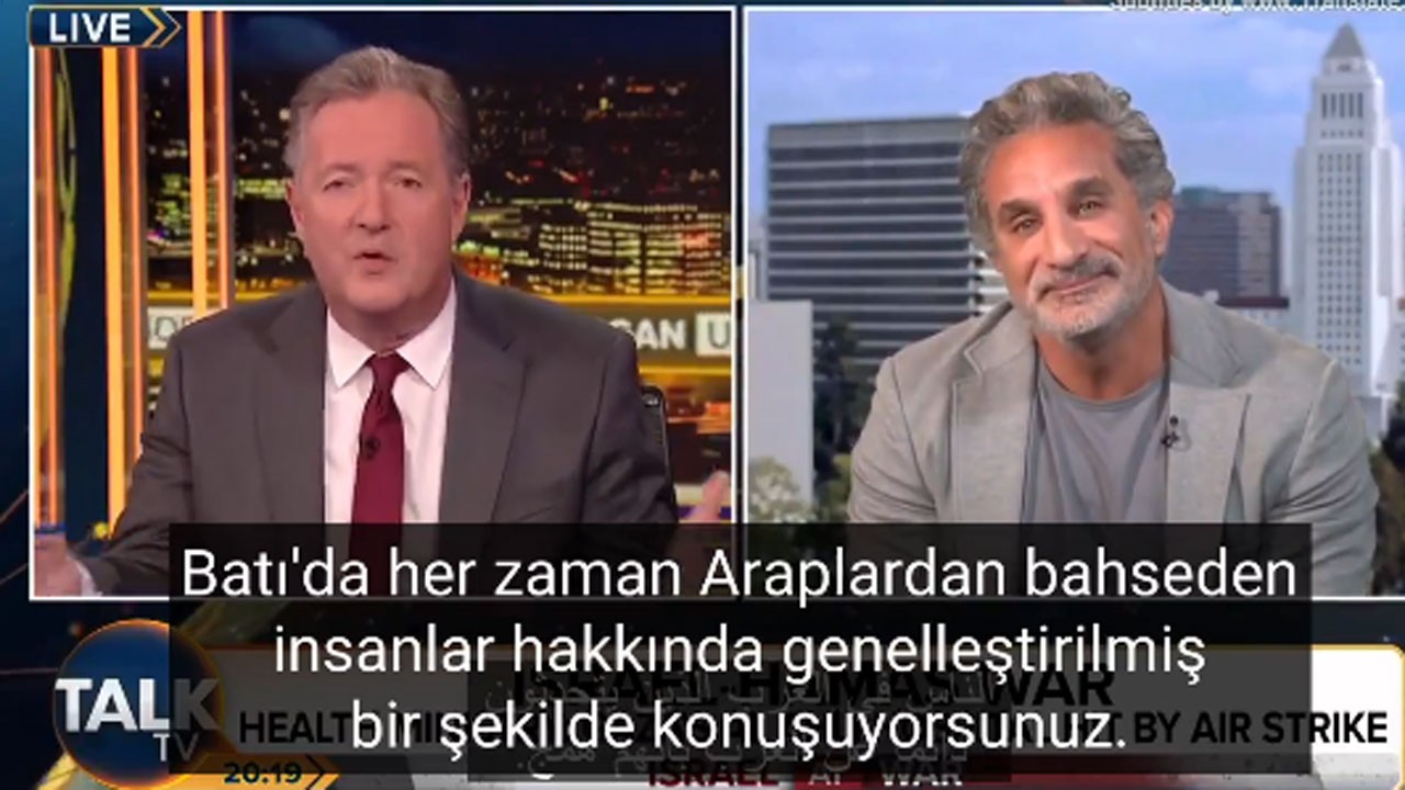 İngiliz televizyonunda 'İsrail' tartışması sosyal medyada viral oldu! Mısırlı komedyen böyle ders verdi! Senin Allah’ına kurban Allah’ına