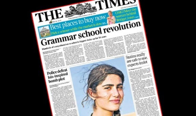 İngiliz Times’tan teröre övgüler