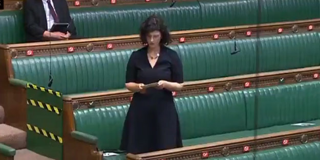 İngiliz vekil parlamentoda İsrail'i yerin dibine soktu