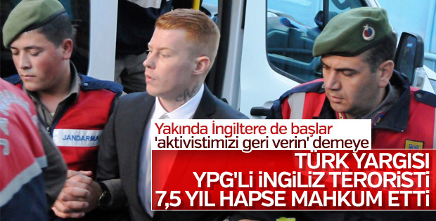 İngiliz YPG’linin cezası kesildi!