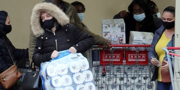 İngilizler tuvalet kağıdına hücum etti!