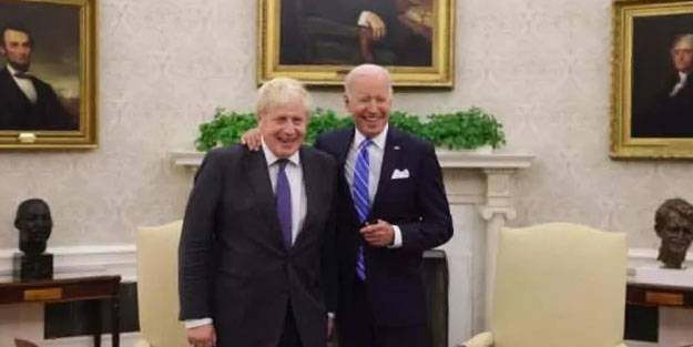 İngiltere Başbakanı Johnson, ABD Başkanı Biden ile görüştü