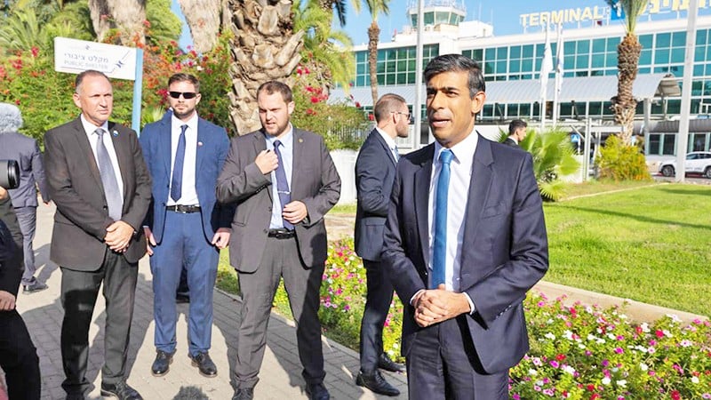 İngiltere Başbakanı Sunak, İsrail'in Filistinde uyguladığı soykırıma destek verdi: Netanyahu: Bu uzun bir savaş