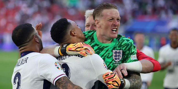 İngiltere EURO 2024'te yarı final biletini aldı