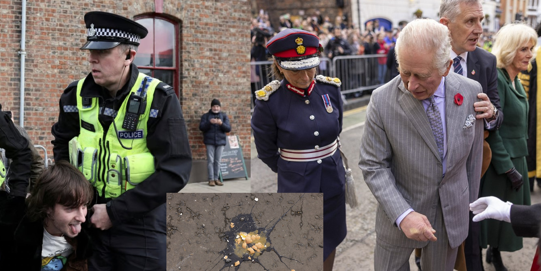 İngiltere Kralı Charles'a yumurta fırlatan üniversite öğrencisine tuhaf ceza...