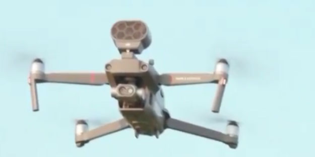 İngiltere'de dronlar devreye girdi!