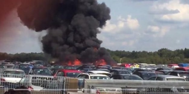 İngiltere'de düşen uçak Suudi Arabistan'ın