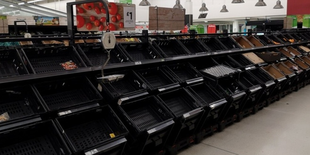 İngiltere'de gıda krizi büyüyor!