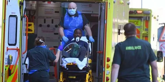 İngiltere'de koranavirüs nedeniyle rekor can kaybı