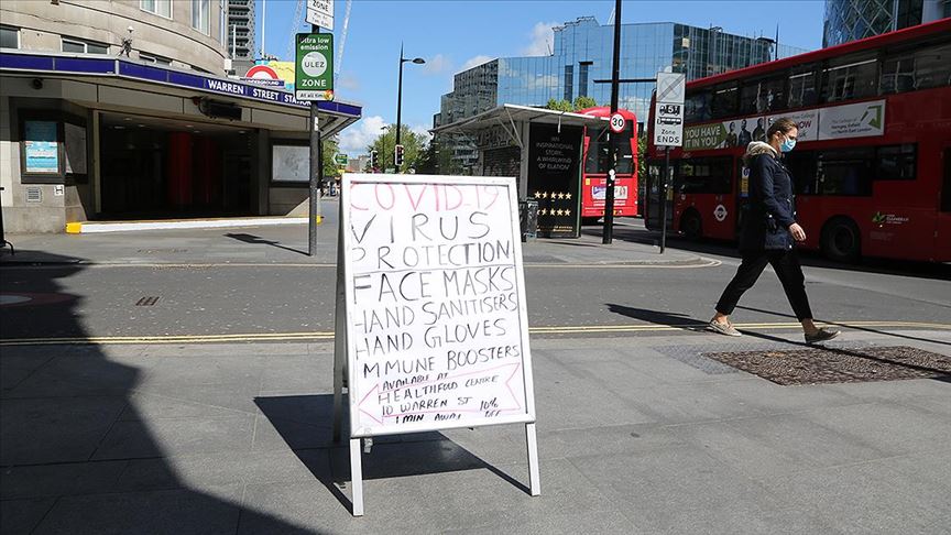 İngiltere'de Kovid-19 kaynaklı can kaybı 31 bin 855'e yükseldi
