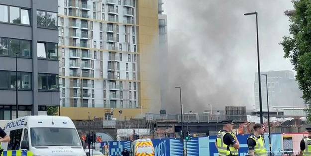 İngiltere'de patlama!