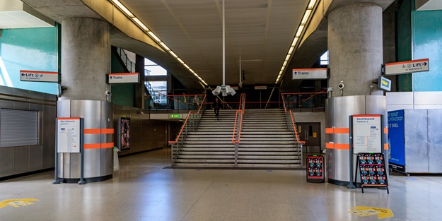 İngiltere'nin başkenti Londra'da metro çalışanları greve gitti