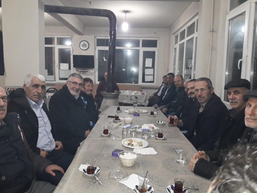 İnönü Belediye Başkanı ve meclis üyeleri mahallelilerle buluştu 