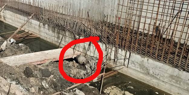 İnşaat çalışmaları sırasında bulundu! 2. Dünya Savaşı'ndan kalma...