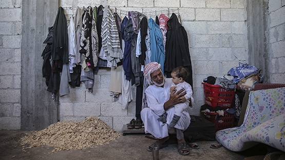 İnşaat devi, şimdi Cerablus'ta yokluk içinde...