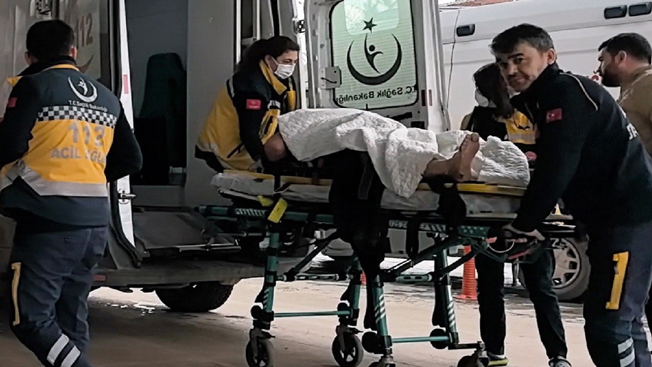 İnşaat işçisi elektrik akımına kapıldı