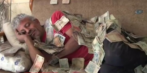 İnşaat işçisi parayla yatıp kalkıyor