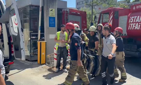 İnşaat işçisinin korkunç ölümü