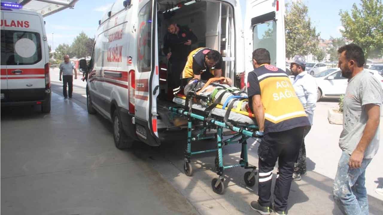 İnşaat ustası ölümden döndü